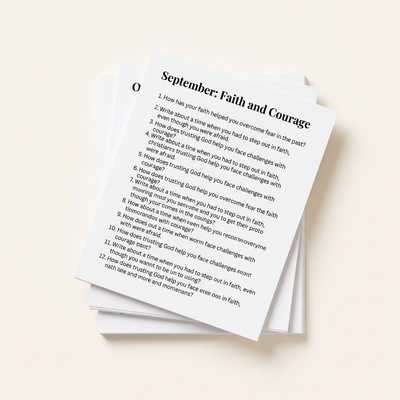 ✍️ 365 Christian Journal Prompts